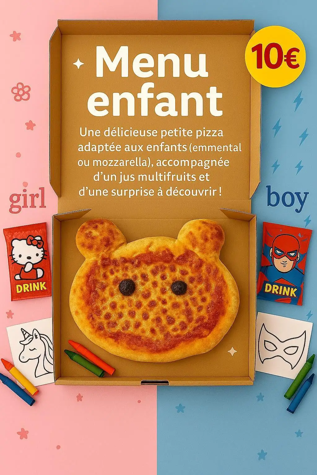 Menu enfant